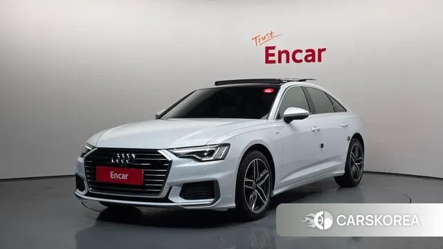 Audi A6 (C8) 2021 Белый из Кореи