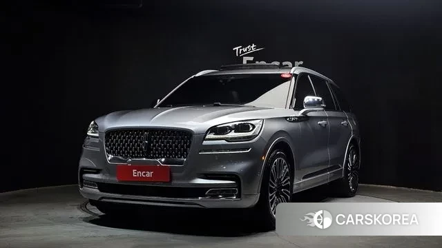 Lincoln Aviator 2nd generation 2020 Серый из Кореи