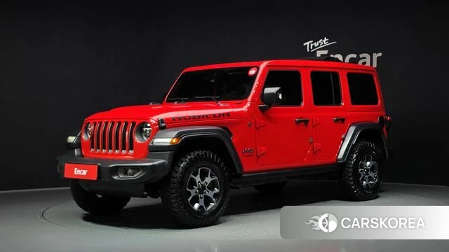 Jeep Wrangler (JL) 2019 Красный из Кореи