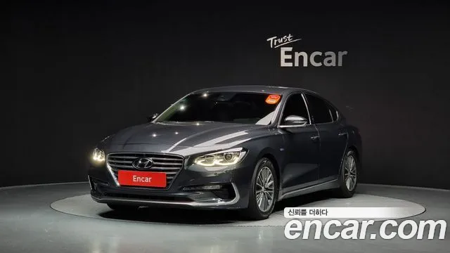 Hyundai Grandeur IG Hybrid 2018 Серый из Кореи