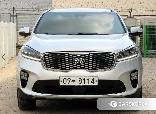 Kia The New Sorento 2019 Серебристо-серый из Кореи