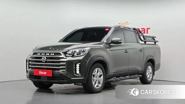 Ssangyong The New Rexton Sports Cannes 2023 Темно-зеленый из Кореи