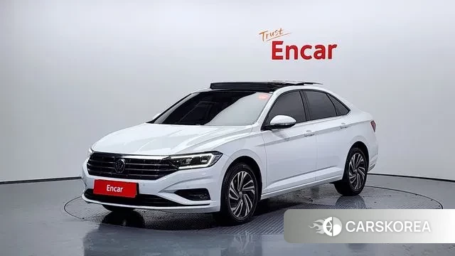 Volkswagen 7th Generation of Jetta 2020 Белый из Кореи