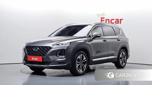 Hyundai Santa Fe TM 2019 Серый из Кореи