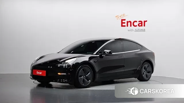 Tesla Model 3 2019 Черный из Кореи