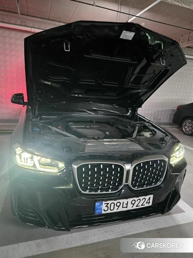 BMW X4 (G02) 2022 Черный из Кореи