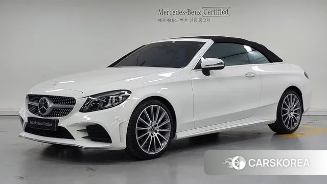 Mercedes-Benz C-Class W205 2023 Белый из Кореи