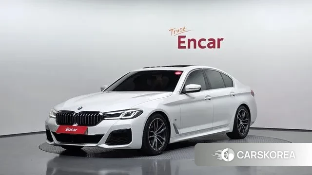 BMW 5 Series (G30) 2021 Белый из Кореи