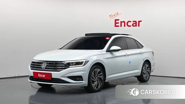 Volkswagen 7th Generation of Jetta 2021 Белый из Кореи