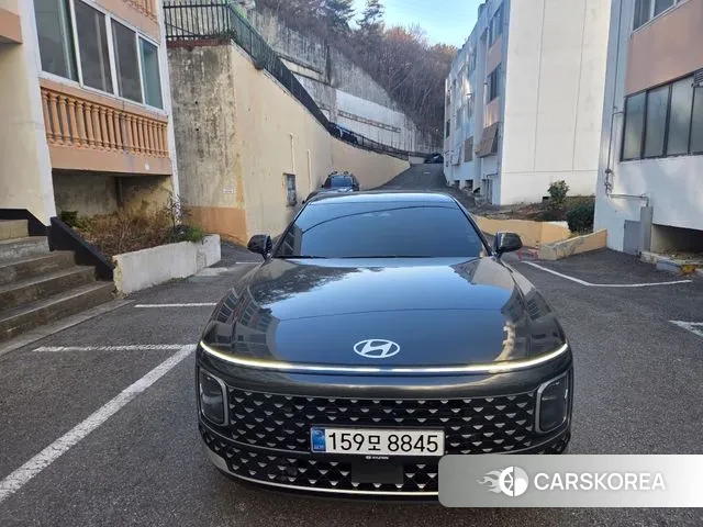 Hyundai Grandeur Hybrid (GN7) 2024 Серый из Кореи