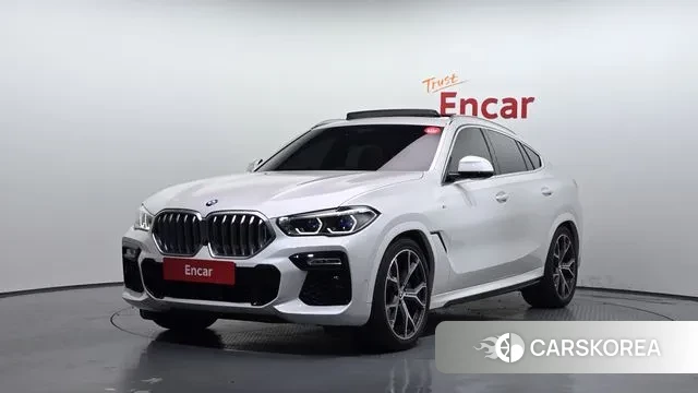 BMW X6 (G06) 2021 Белый из Кореи