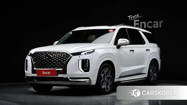 Hyundai Palisade 2021 Белый из Кореи