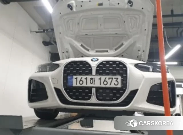 BMW 4 Series (G22) 2024 Белый из Кореи