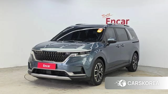 Kia Carnival 4th generation 2022 Небесно-голубой из Кореи