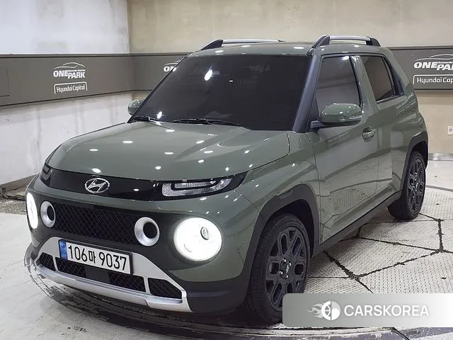 Hyundai Casper 2022 Темно-зеленый из Кореи