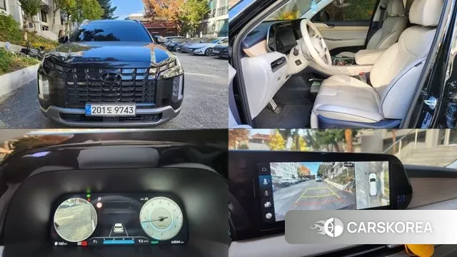 Hyundai The New Palisade 2023 Черный из Кореи