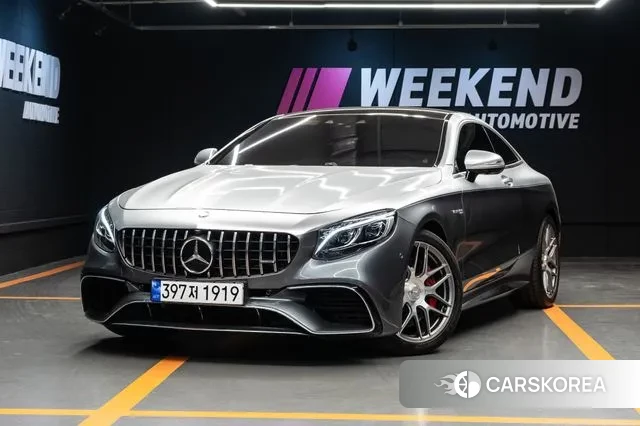 Mercedes-Benz S-Class W222 2020 Серебристо-серый из Кореи