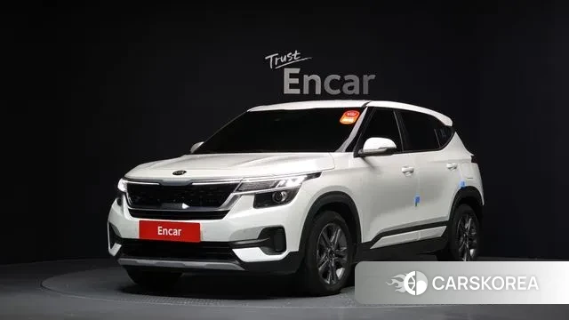 Kia Seltos 2021 Белый из Кореи