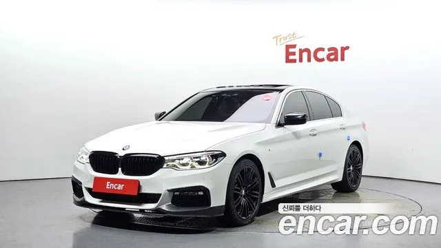 BMW 5 Series (G30) 2018 Белый из Кореи