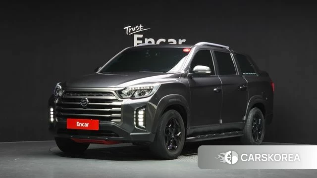 Ssangyong The New Rexton Sport 2021 Серый из Кореи