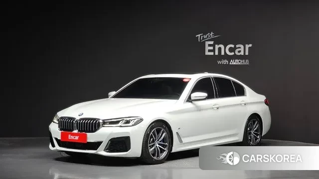 BMW 5 Series (G30) 2021 Белый из Кореи