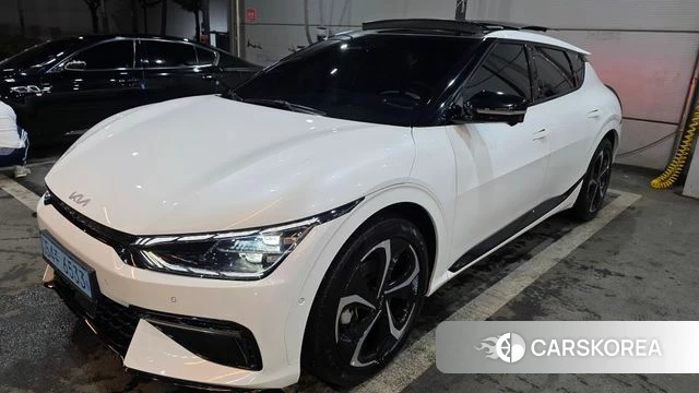 Kia EV6 2022 Белый из Кореи