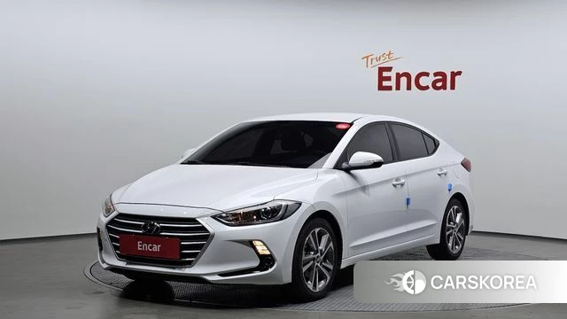 Hyundai Avante AD 2018 Белый из Кореи