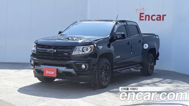 Chevrolet (GM Daewoo) Real New Colorado 2022 Черный из Кореи