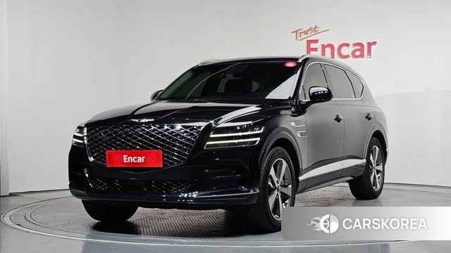 Genesis GV80 2021 Черный из Кореи