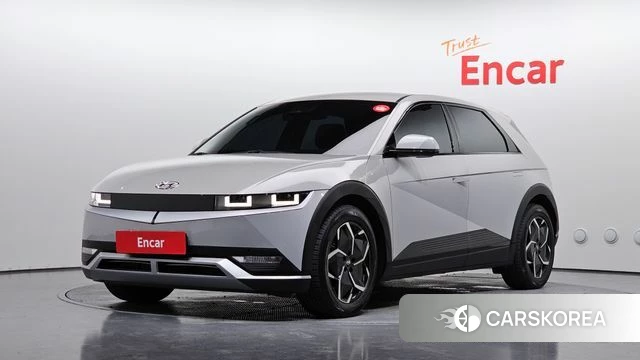 Hyundai Ionic 5 2021 Серебристо-серый из Кореи