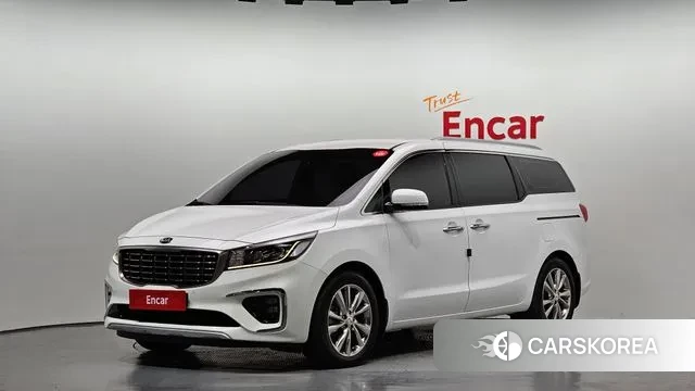 Kia The New Carnival 2019 Белый из Кореи