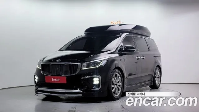 Kia The New Carnival 2018 Черный из Кореи