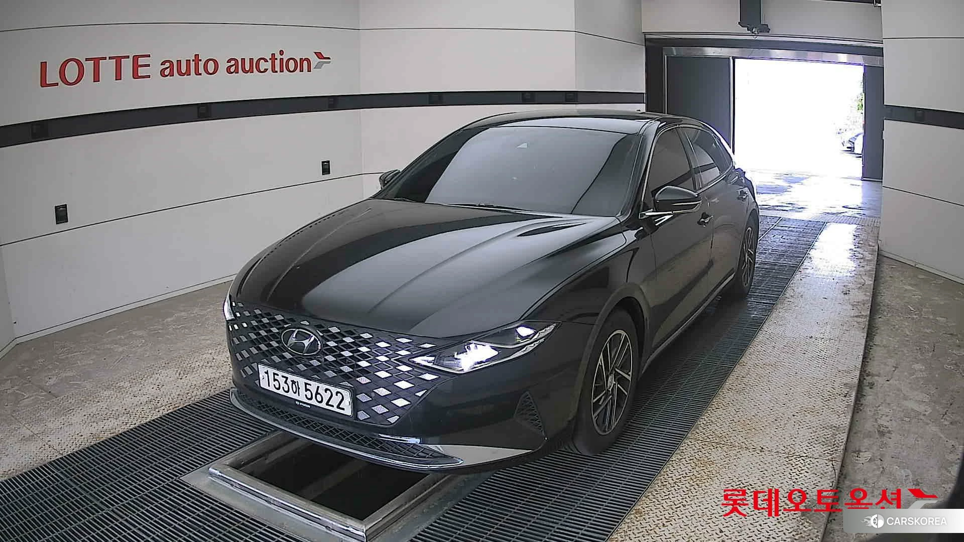 Hyundai Grandeur 2021 Midnight Black из Кореи
