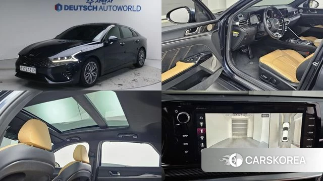 Kia K5 Hybrid 3rd Generation 2020 Серый из Кореи