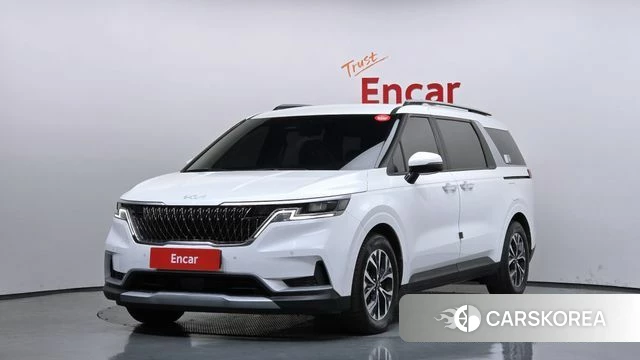 Kia Carnival 4th generation 2023 Белый из Кореи