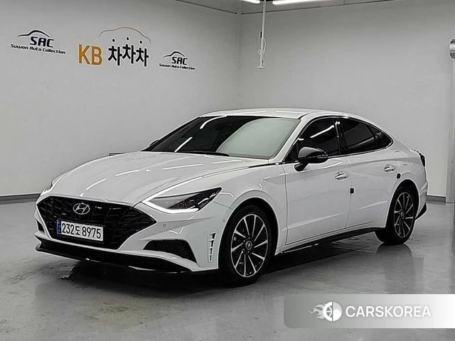 Hyundai Sonata (DN8) 2023 Белый из Кореи