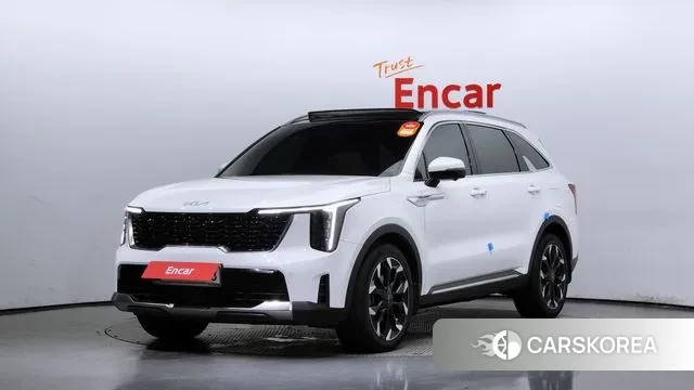 Kia The New Sorento 4th Generation 2023 Белый из Кореи