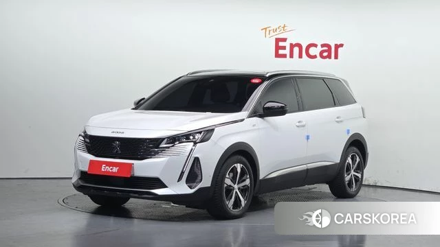 Peugeot 5008 second generation 2022 Белый из Кореи