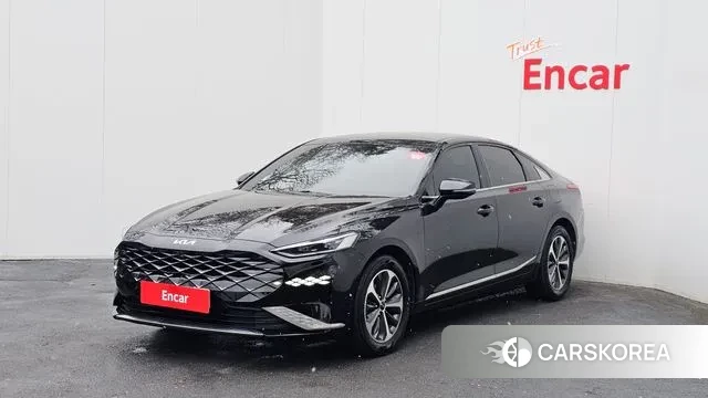 Kia K8 Hybrid 2022 Черный из Кореи