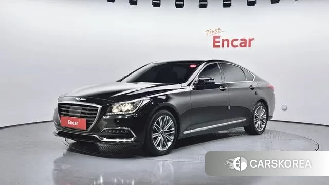 Genesis G80 2018 Черный из Кореи