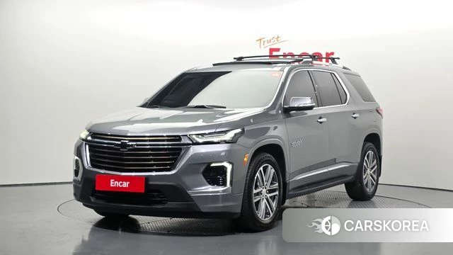 Chevrolet (GM Daewoo) Traverse 2023 Серый из Кореи