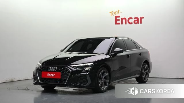 Audi A3 (8Y) 2023 Черный из Кореи