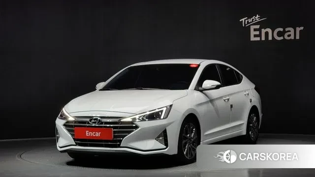 Hyundai The New Avante AD 2019 Белый из Кореи