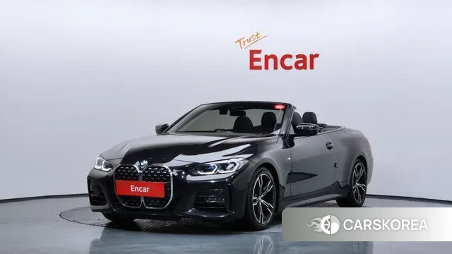 BMW 4 Series (G22) 2022 Черный из Кореи