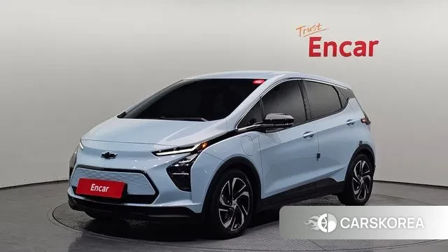Chevrolet (GM Daewoo) New Bolt EV 2022 Небесно-голубой из Кореи