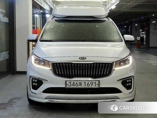 Kia The New Carnival 2020 Белый из Кореи