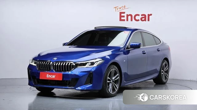 BMW 6 Series GT (G32) 2021 Синий из Кореи