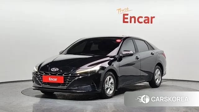 Hyundai Avante (CN7) 2022 Черный из Кореи