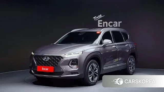 Hyundai Santa Fe TM 2018 Серый из Кореи