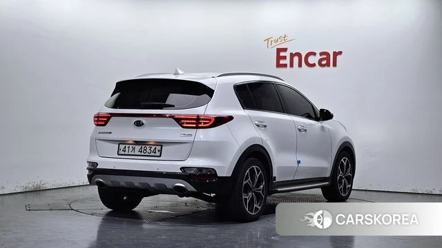 Kia Sportage The Bold 2019 Белый из Кореи
